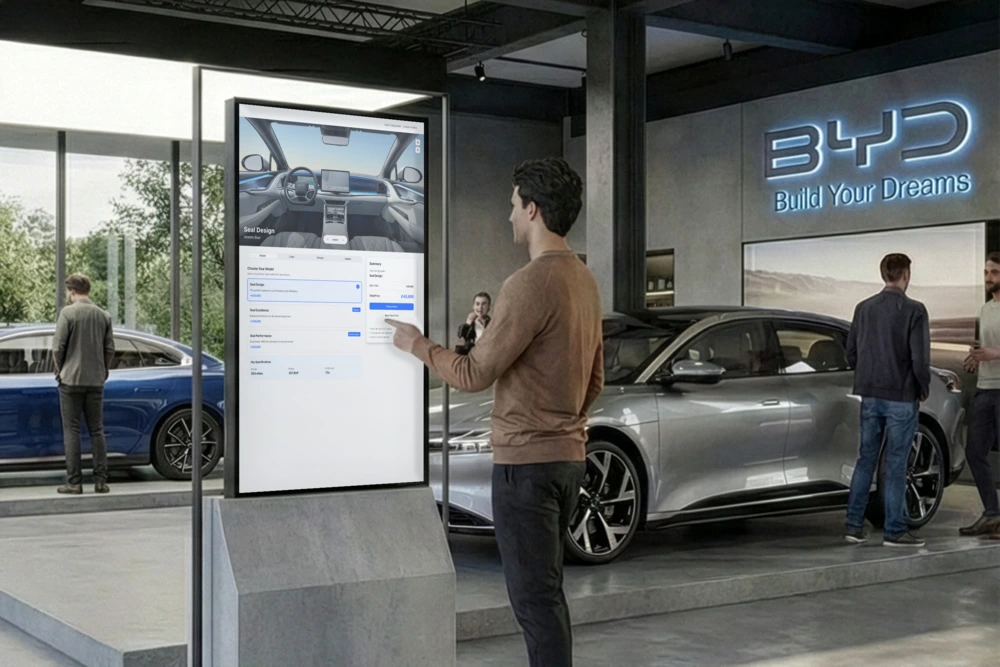 Experiential retail display